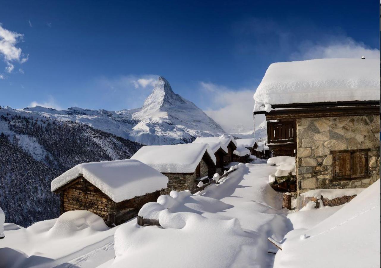 Monte Rosa Taesch, Apartments Mit Wellness Bereich Eksteriør bilde