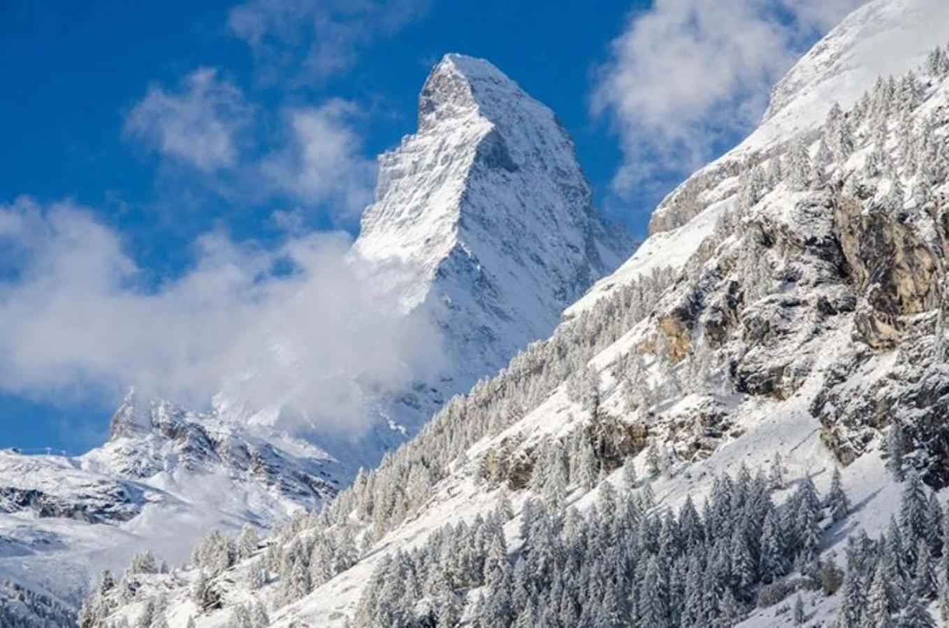 Monte Rosa Taesch, Apartments Mit Wellness Bereich Eksteriør bilde