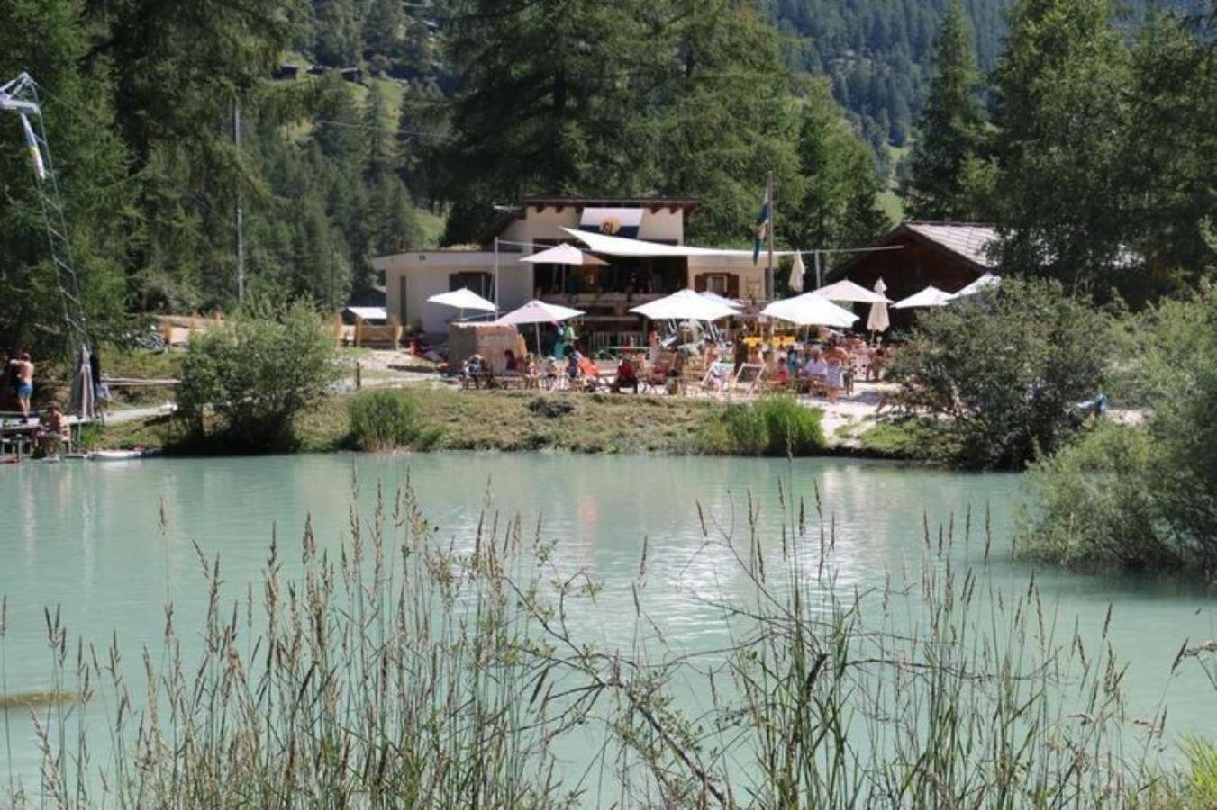 Monte Rosa Taesch, Apartments Mit Wellness Bereich Eksteriør bilde