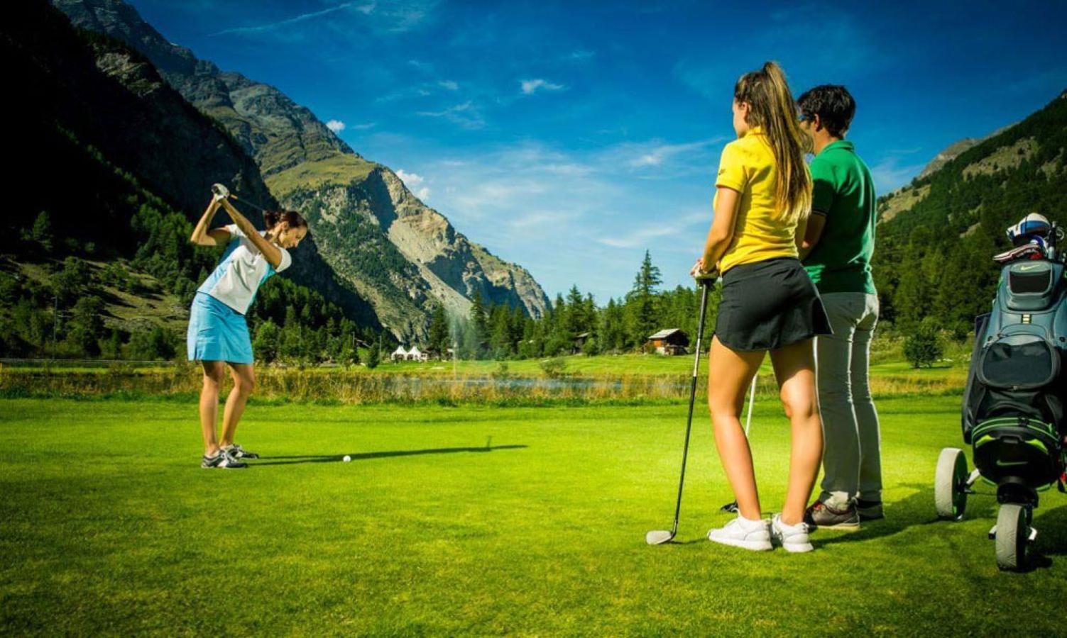 Monte Rosa Taesch, Apartments Mit Wellness Bereich Eksteriør bilde